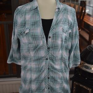 Maurices Plaid Shirt
